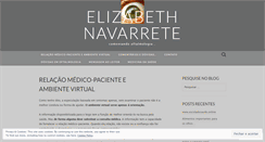 Desktop Screenshot of elizabethnavarrete.com
