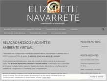 Tablet Screenshot of elizabethnavarrete.com